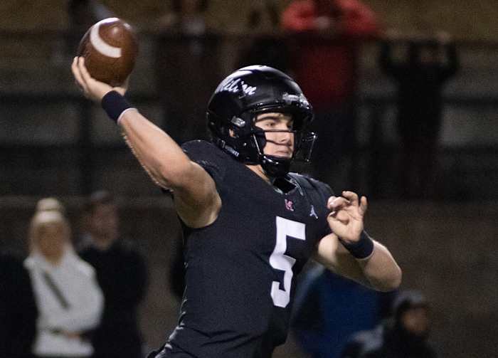 Milton junior quarterback Luke Nickel was unstoppable in Friday's GHSA 7A semifinal win over Grayson, passing for 435-yards and four scores, and rushing for another, to advance the Eagles into the state championship game after the team fell in the semifinals in each of the last two seasons.